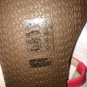 Size 7 MK sandals